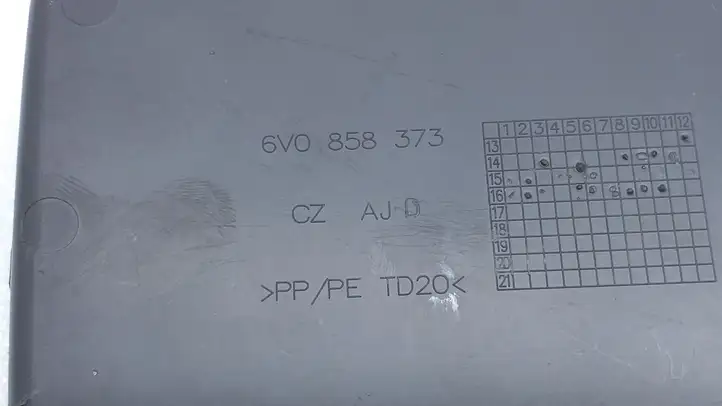Skoda Fabia Mk3 (NJ) (2015 - 2021) 6V0858373 Вещевой ящик — фото 3