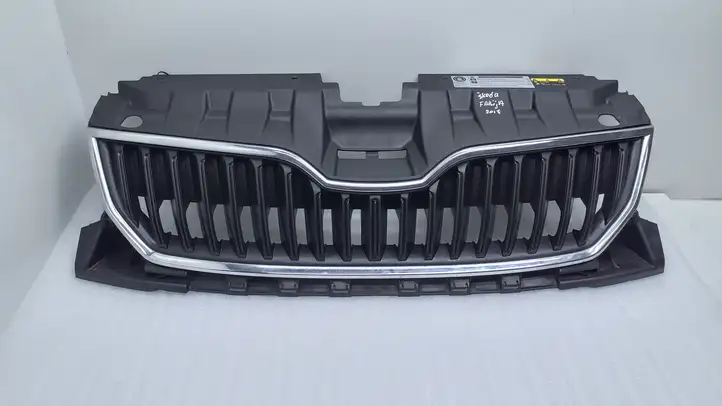 Skoda Fabia Mk3 (NJ) (2015 - 2021) 6V0853653 Передняя решетка — фото 1