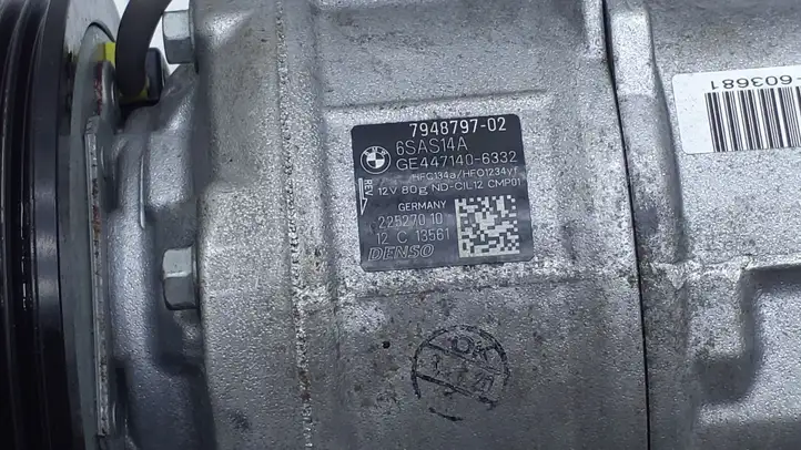 BMW 2 F44 (2019 - ) 7948797 Компрессор (насос) кондиционера воздуха — фото 2