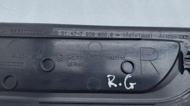 BMW 3 E90 E91 (2005 - 2012) 7907160 Внутренняя отделка заднего порога — фото 5