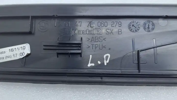 BMW 3 E90 E91 (2005 - 2012) 7060279 Внутренняя отделка переднего порога — фото 3