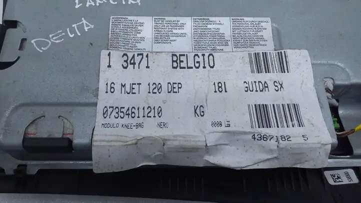 Lancia Delta (2008 - 2014) 07354611210 Коленная подушка безопасности — фото 4