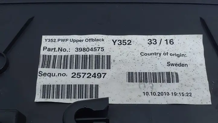 Volvo V60 (2013 - 2018) 39804575 Верхняя обшивка у окна — фото 2
