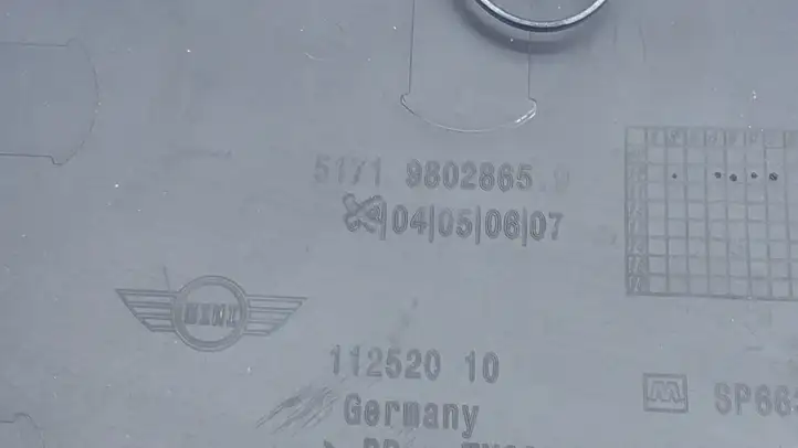 Mini Cooper Countryman R60 (2010 - 2016) 9802865 Прочие детали салона — фото 2