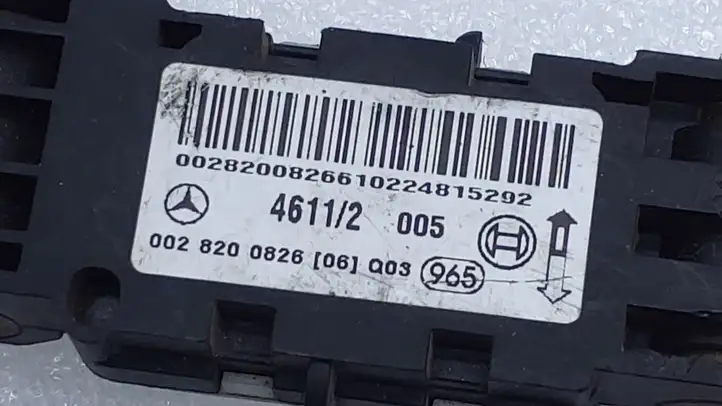 Mercedes-Benz CL C215 (2000 - 2006) 0028200826 Датчик удара SRS — фото 3