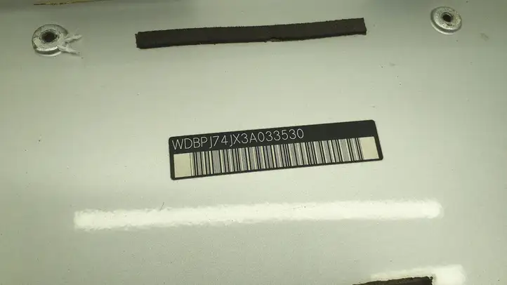 Mercedes-Benz CL C215 (2000 - 2006) 2157500081 Рамка номерного знака — фото 7