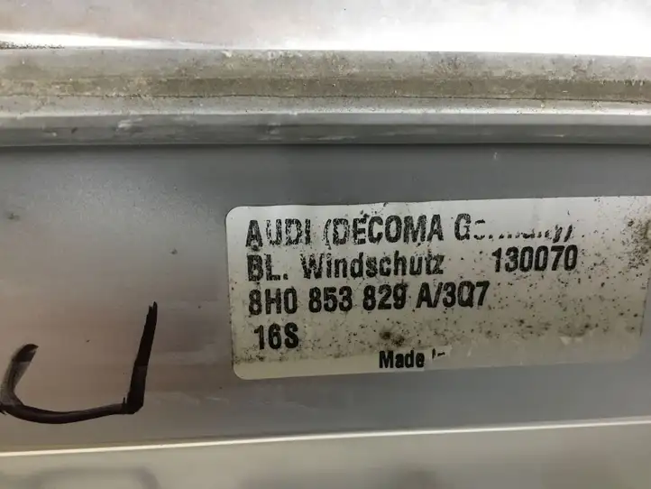 Audi A4 S4 B6 8E 8H (2000 - 2006) 130070 Накладка стоек лобового стекла — фото 4