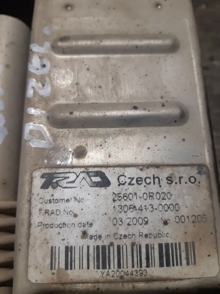 Toyota Avensis T270 (2012 - 2015) 256010R020 Охладитель клапана EGR — фото 3