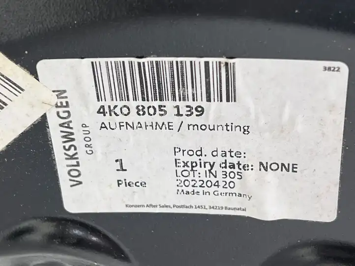 Audi A6 S6 C8 4K (2018 - ) 4K0805139 Другая часть кузова — фото 8