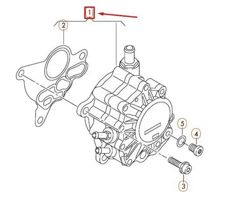 Volkswagen New Beetle (2005 - 2010) 03G145209D Другая часть кузова — фото 1
