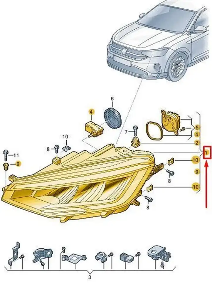 Volkswagen New Beetle (2005 - 2010) 2G8941005A Другая часть кузова — фото 2