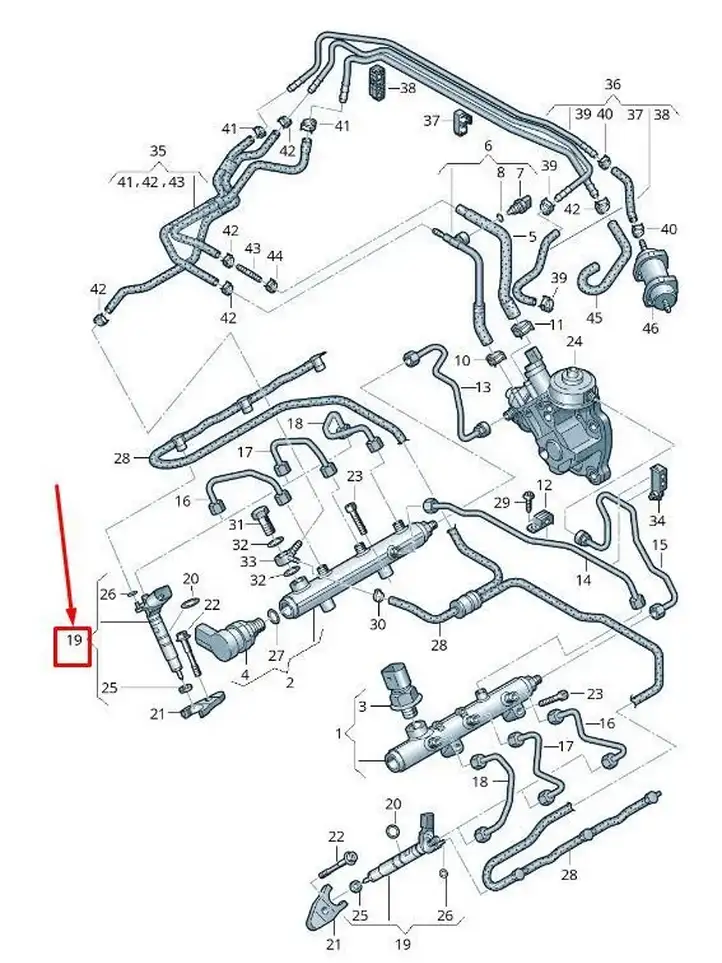 Audi A4 S4 B9 (2015 - 2019) 059130277EH Другая часть кузова — фото 1