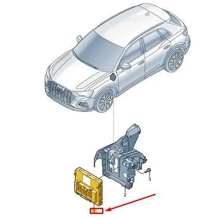 Audi A4 S4 B9 (2015 - 2019) 1EA937089M Другая часть кузова — фото 4