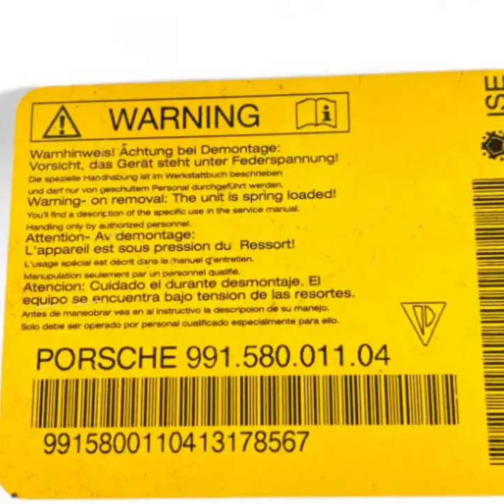 Porsche 911 991 (2011 - 2019) 99156106002 Гидроцилиндр замка крыши — фото 10