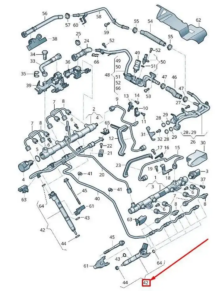 Audi A4 S4 B9 (2015 - 2019) 057130277BJ Другая часть кузова — фото 4