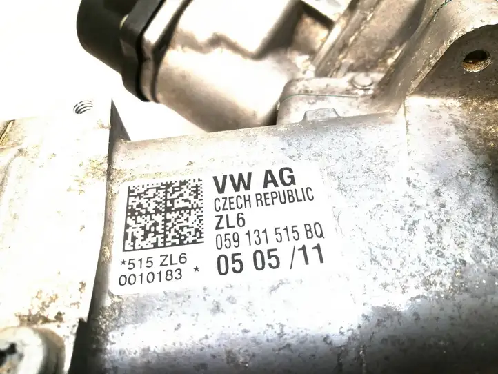 Audi A8 S8 D4 4H (2010 - 2014) 059131515BQ Охладитель клапана EGR — фото 6