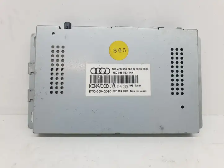 Audi A6 S6 C6 4F (2004 - 2008) 4E0910563C Контроллер мультимедийной системы — фото 1
