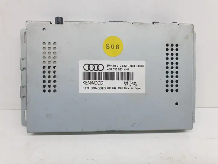 Audi A6 S6 C6 4F (2004 - 2008) 4E0910563C Контроллер мультимедийной системы — фото 1