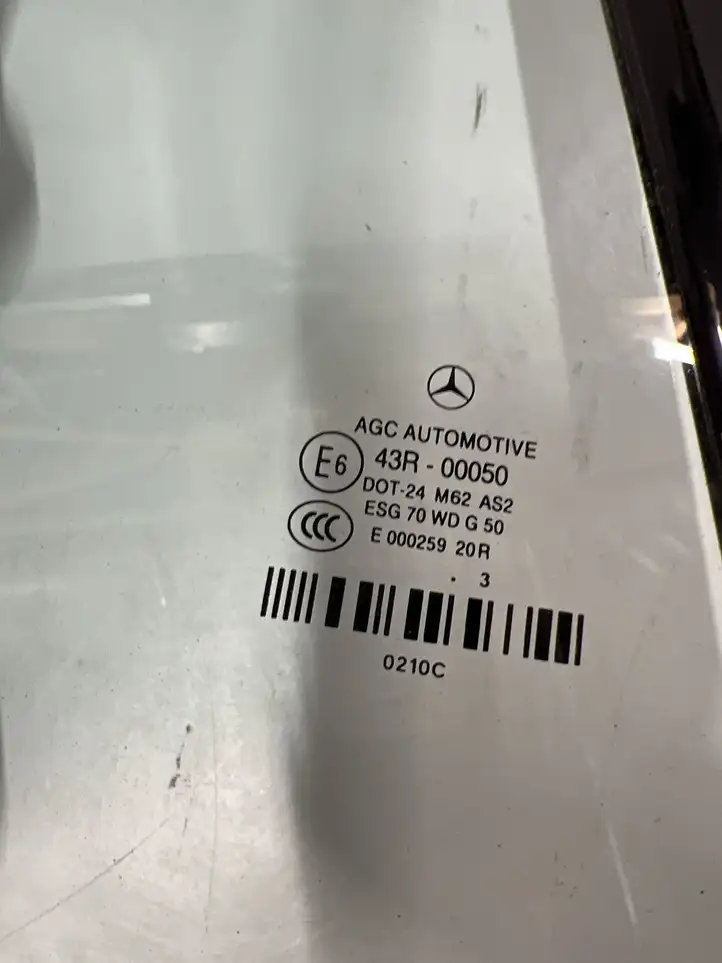 Mercedes-Benz E C207 W207 (2009 - 2017) A2076701403 Стекло задней двери — фото 2