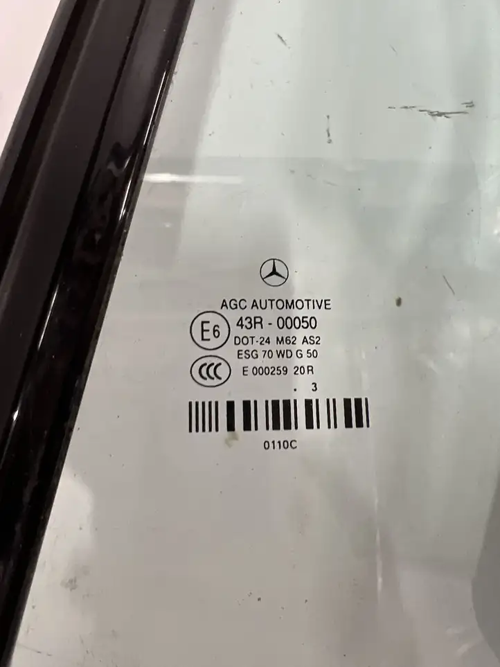 Mercedes-Benz E C207 W207 (2009 - 2017) A2076701303 Стекло задней двери — фото 4