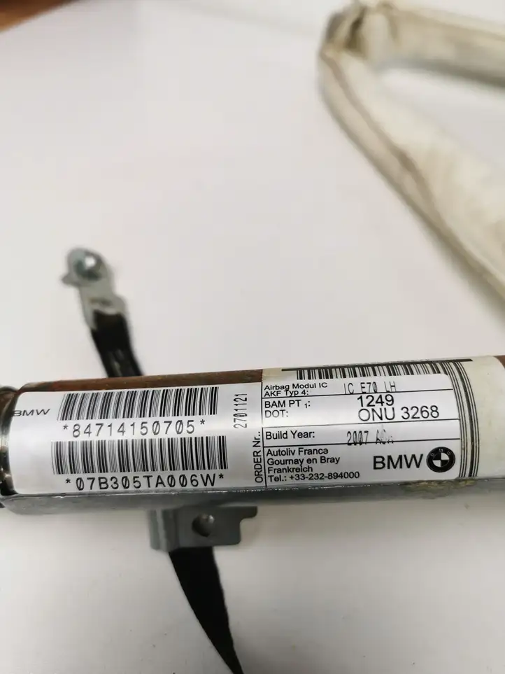 BMW X5 E70 (2006 - 2013) 84714150705 Боковая подушка безопасности шторка — фото 6
