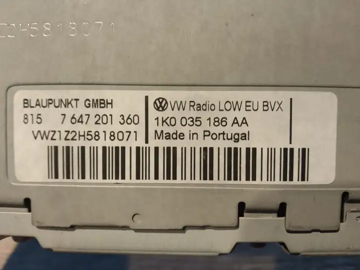 Volkswagen PASSAT B6 (2005 - 2010) Магнитола / мультимедийная система — фото 2