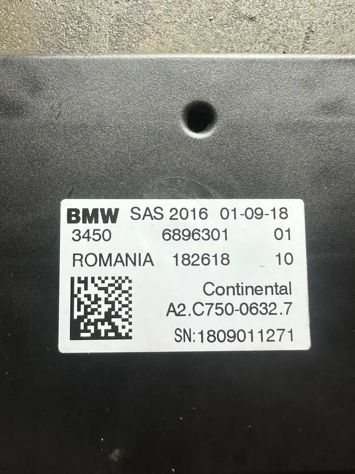 BMW X3 G01 (2018 - 2024) 6896301 Прочие блоки управления — фото 3