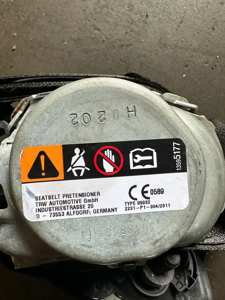 BMW X3 G01 (2018 - 2024) 13595177 Передний ремень безопасности — фото 4