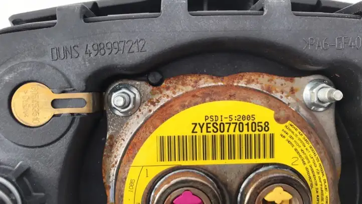 Opel Astra H (2004 - 2009) 498997212 Подушка безопасности руля — фото 3