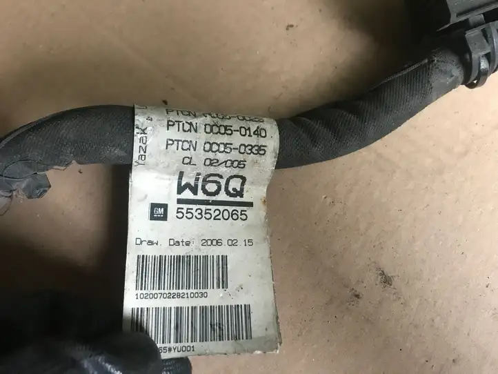 Opel Astra H (2004 - 2009) 55352065 Прочая электропроводка — фото 3