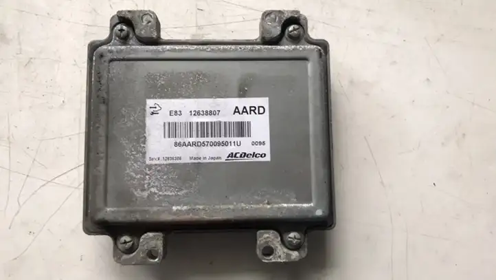 Opel Astra J (2009 - 2012) 12638807 Блок управления двигателем (ECU) — фото 2