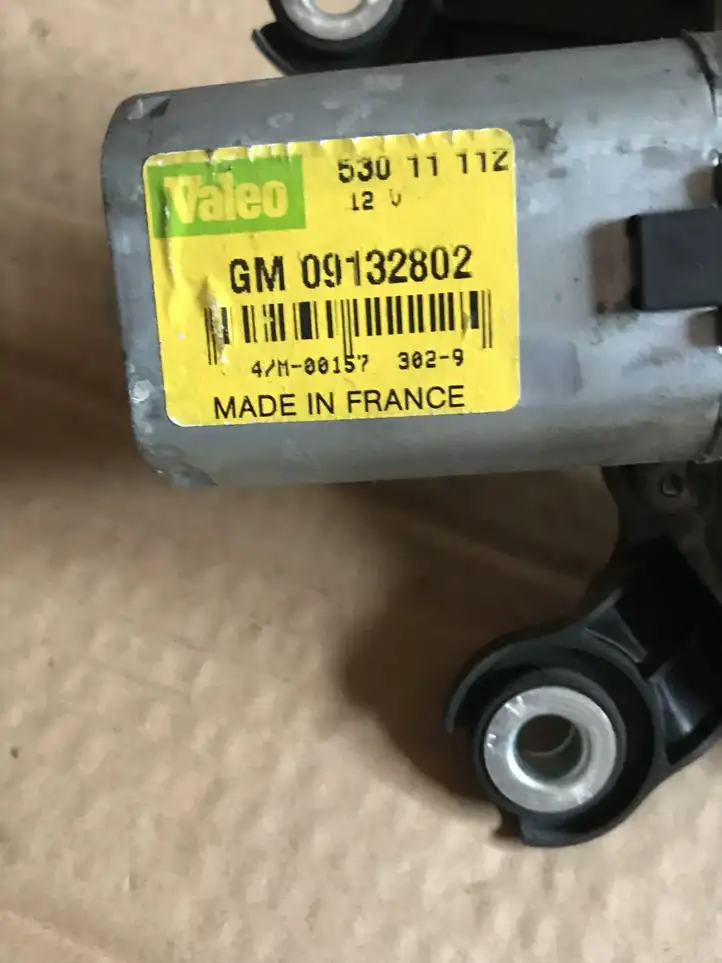 Opel Astra G (1998 - 2004) 09132802 Двигатель стеклоочистителя заднего стекла — фото 3