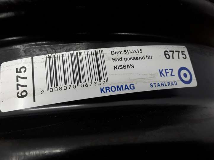 Dacia Lodgy (2012 - 2021)  403004319R Кованый обод (ободья) колеса R 15