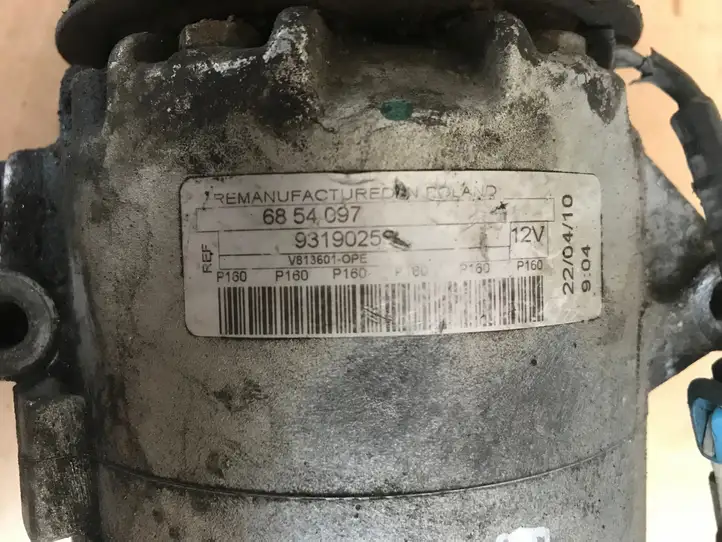 Opel Astra H (2004 - 2009) 6854097 Компрессор (насос) кондиционера воздуха — фото 4