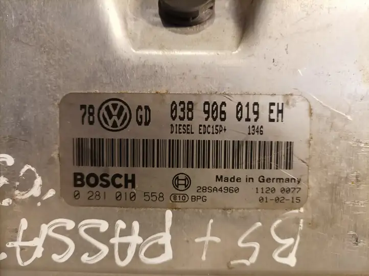 Volkswagen PASSAT B5.5 (2001 - 2005) 038906019EH Блок управления двигателем (ЭБУ) — фото 2