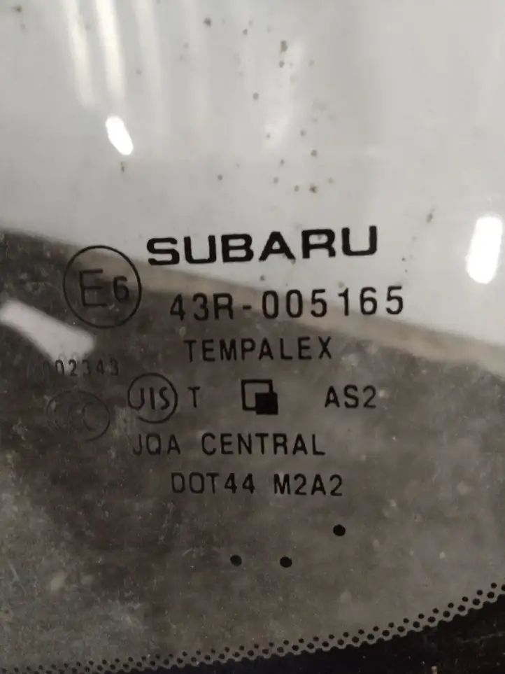Subaru Forester SH (2008 - 2013) Заднее боковое стекло — фото 2