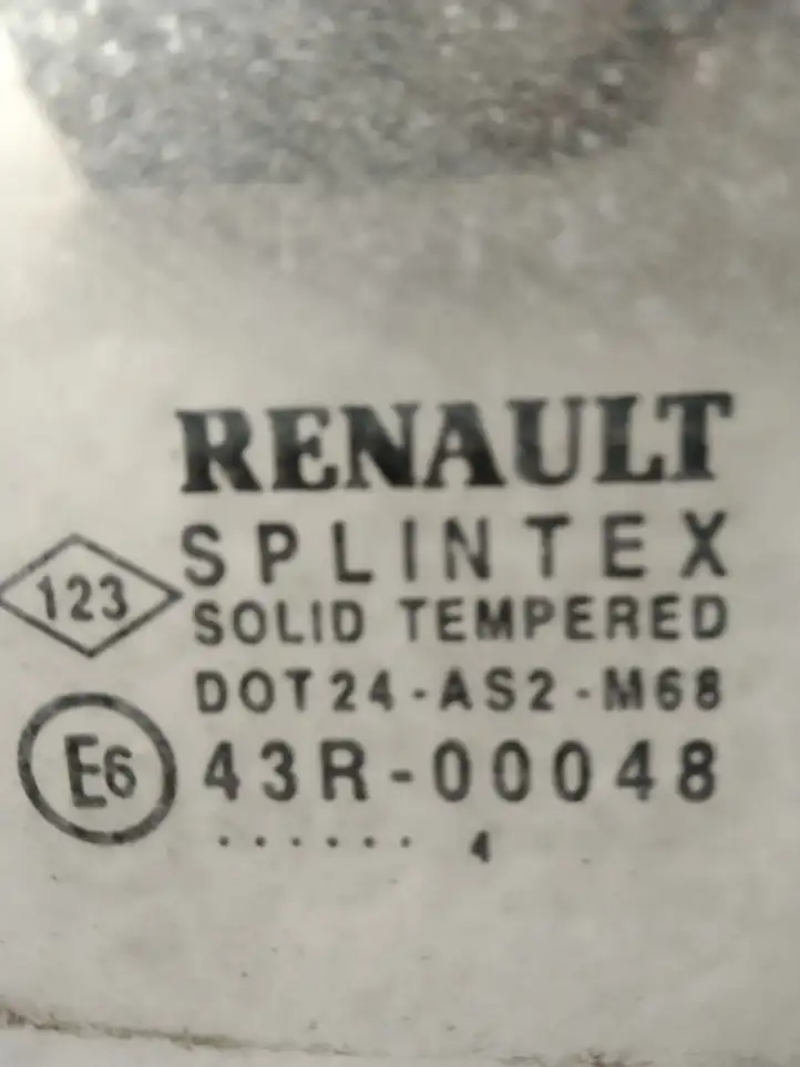 Renault Scenic II - Grand scenic II (2003 - 2006) Стекло задней двери — фото 2