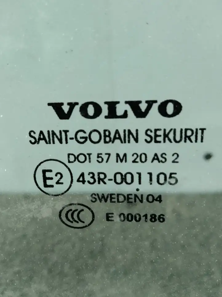 Volvo V50 (2004 - 2008) Стекло задней двери — фото 2