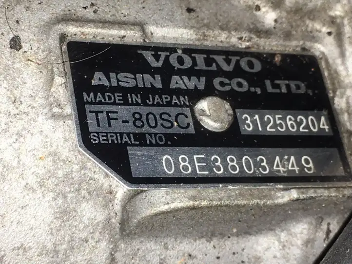 Volvo S60 (2004 - 2010) TF80SC Автоматическая коробка передач (АКПП) — фото 3