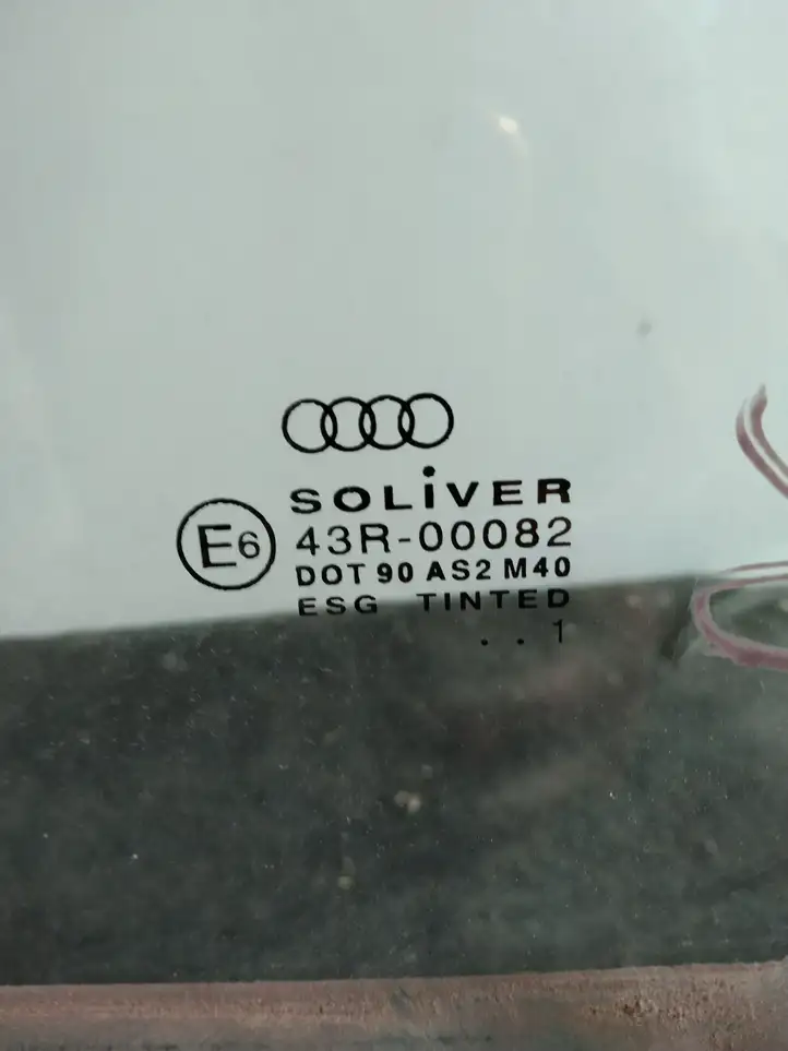 Audi A6 Allroad C5 (2000 - 2006) Стекло передней двери — фото 2