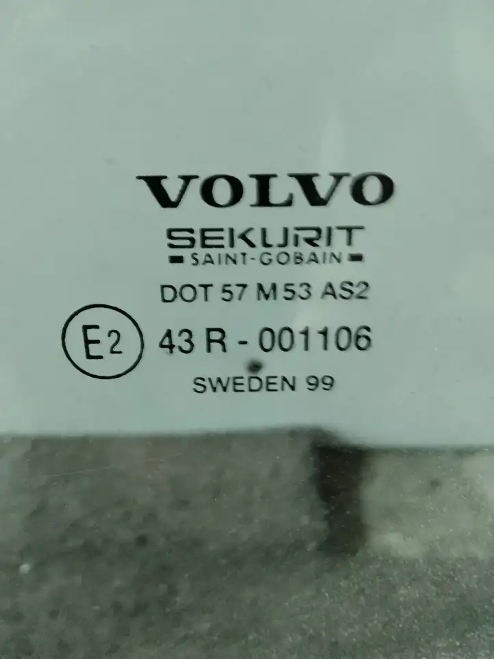 Volvo S80 (1998 - 2004) Стекло передней двери — фото 3