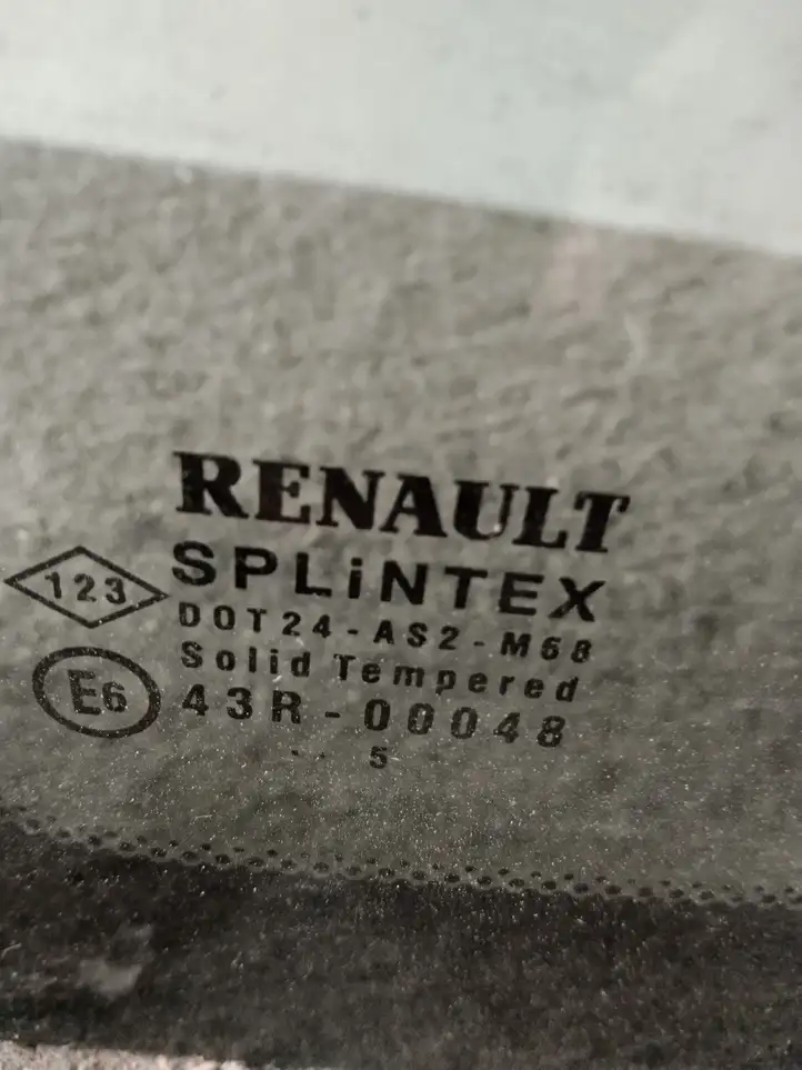 Renault Scenic II - Grand scenic II (2003 - 2006) Заднее боковое стекло — фото 3