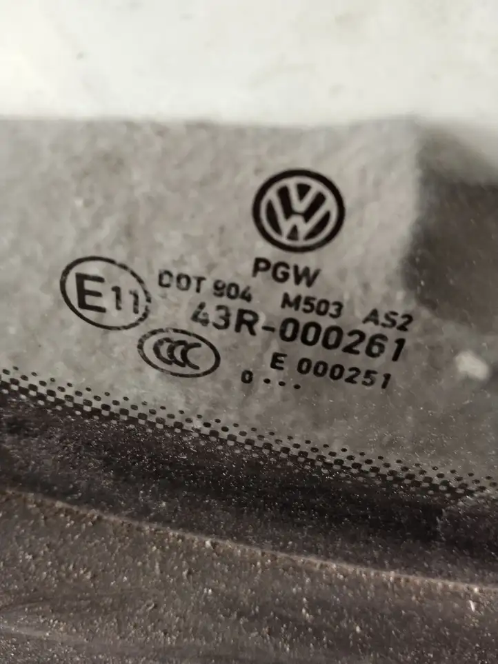 Volkswagen PASSAT B7 (2011 - 2014) Заднее боковое стекло — фото 2