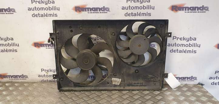 Skoda Fabia Mk1 (6Y) (1999 - 2007)  6Q0121207A Комплект вентиляторов