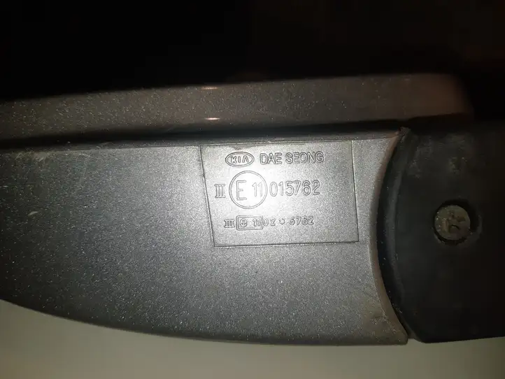 Kia Rio (1999 - 2002) E11015762 Боковое зеркало с электроприводом — фото 5