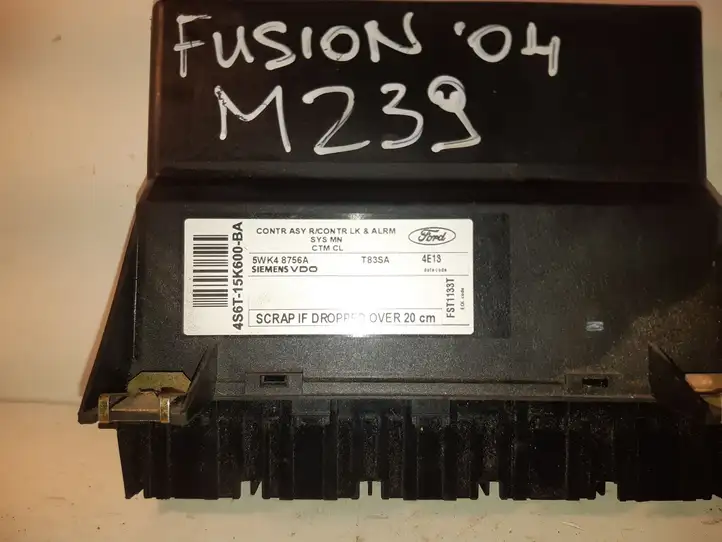 Ford Fusion (2002 - 2005) 4S6T15K600BA Модуль комфорта — фото 6