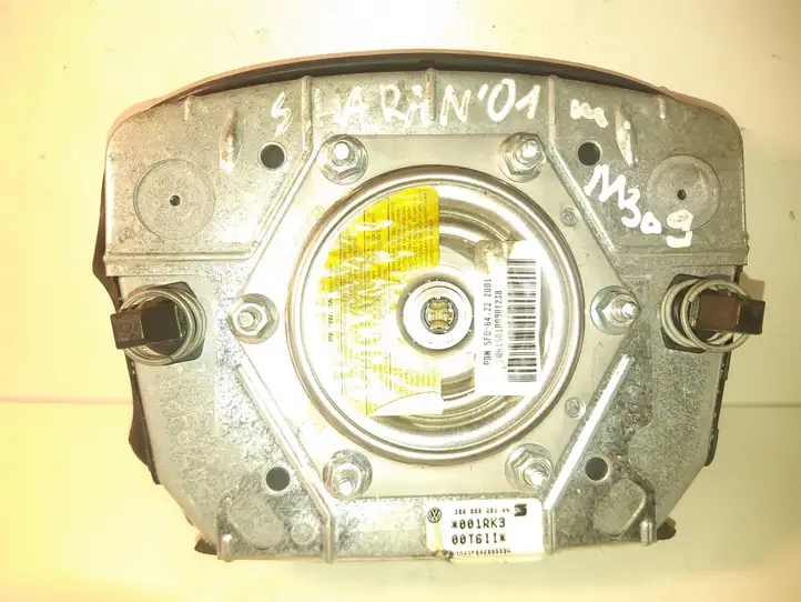 Volkswagen Sharan (2000 - 2003) 3B0880201AN Подушка безопасности руля — фото 4