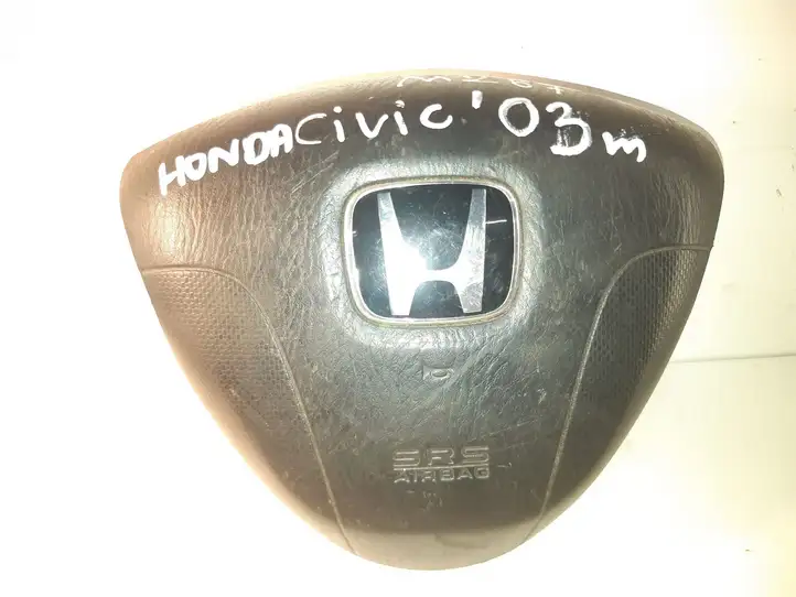 Honda Civic (2001 - 2005) HRPX7V390 Подушка безопасности руля — фото 1