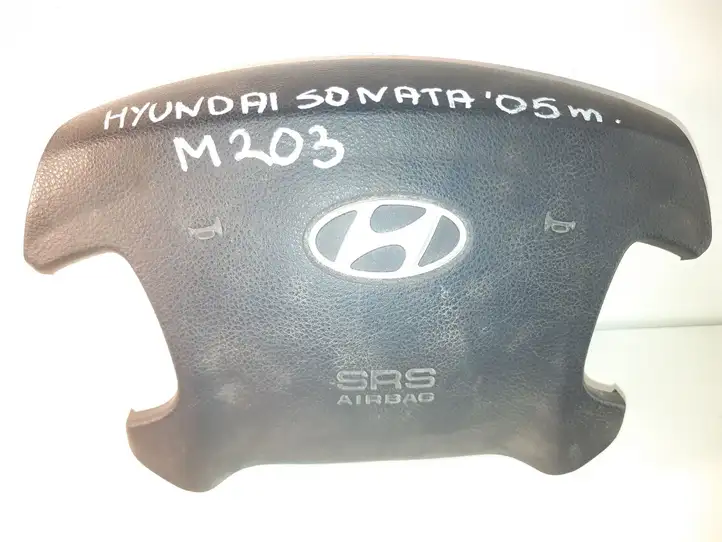 Hyundai Sonata (2003 - 2007) GF502880815 Подушка безопасности руля — фото 1