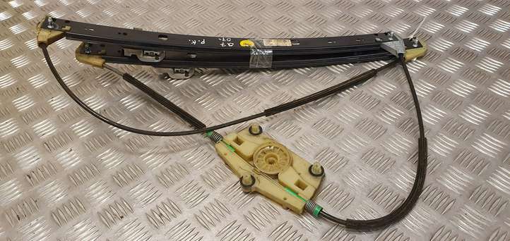 Audi Q7 (2005 - 2009)  4L0837461A Механизм для электрического подъема окон передней двери (без двигателя)
